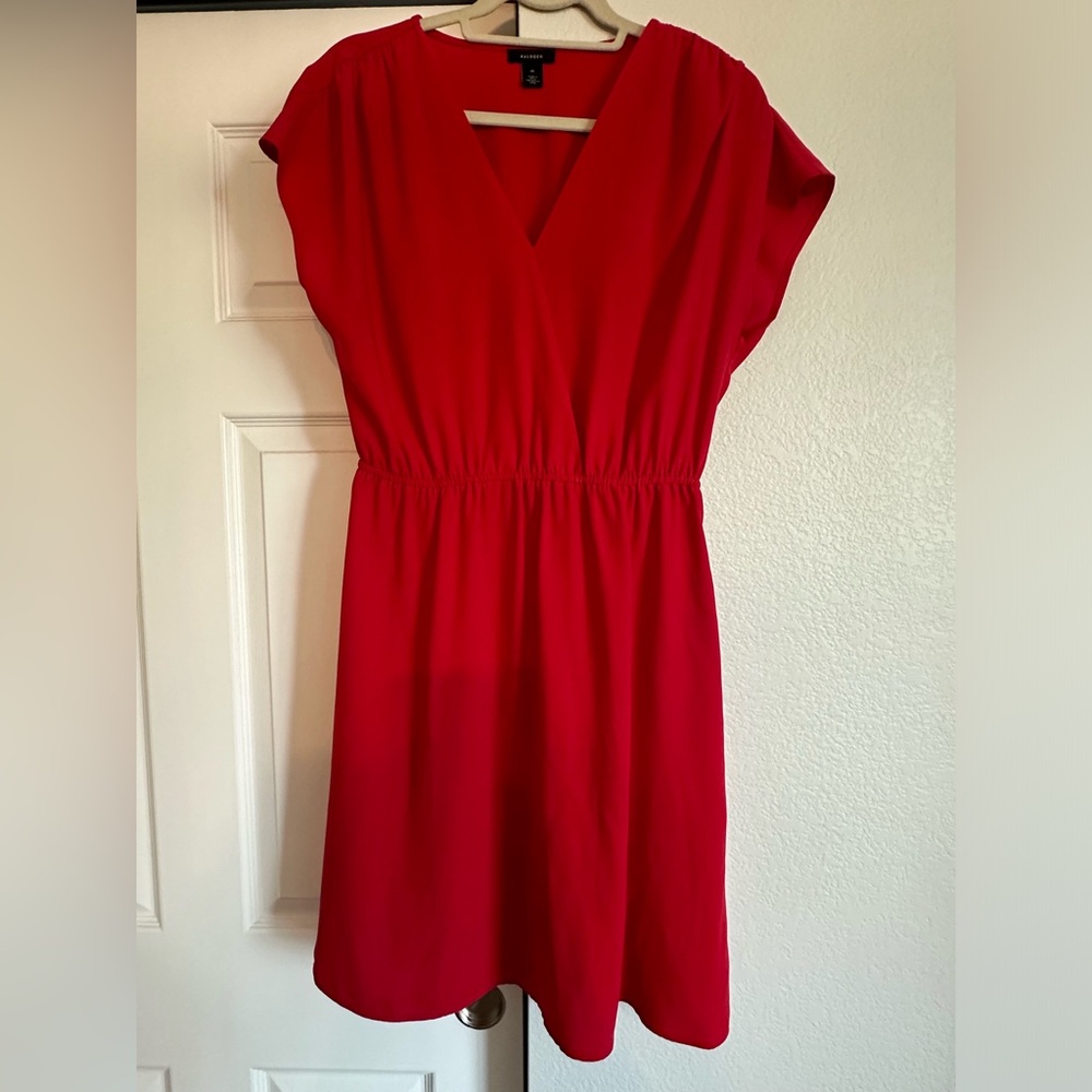 Red dress